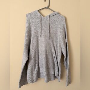 Aerie Light Gray Knit Sweater